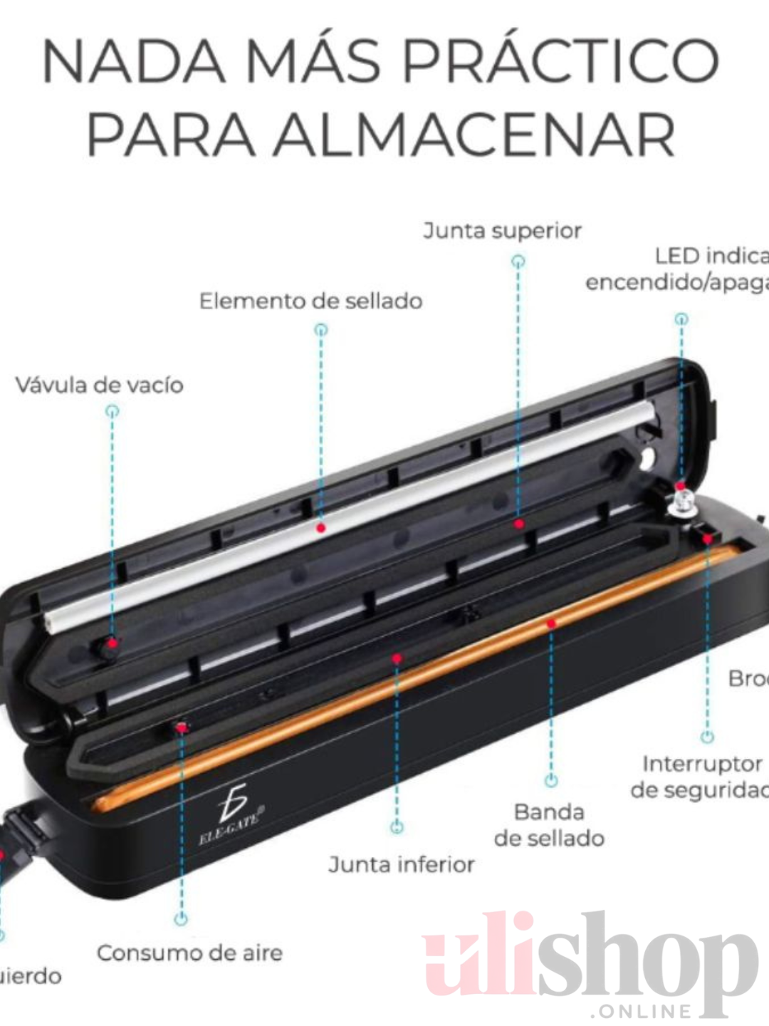 Empacadora  al Vacío para Productos Perecibles
